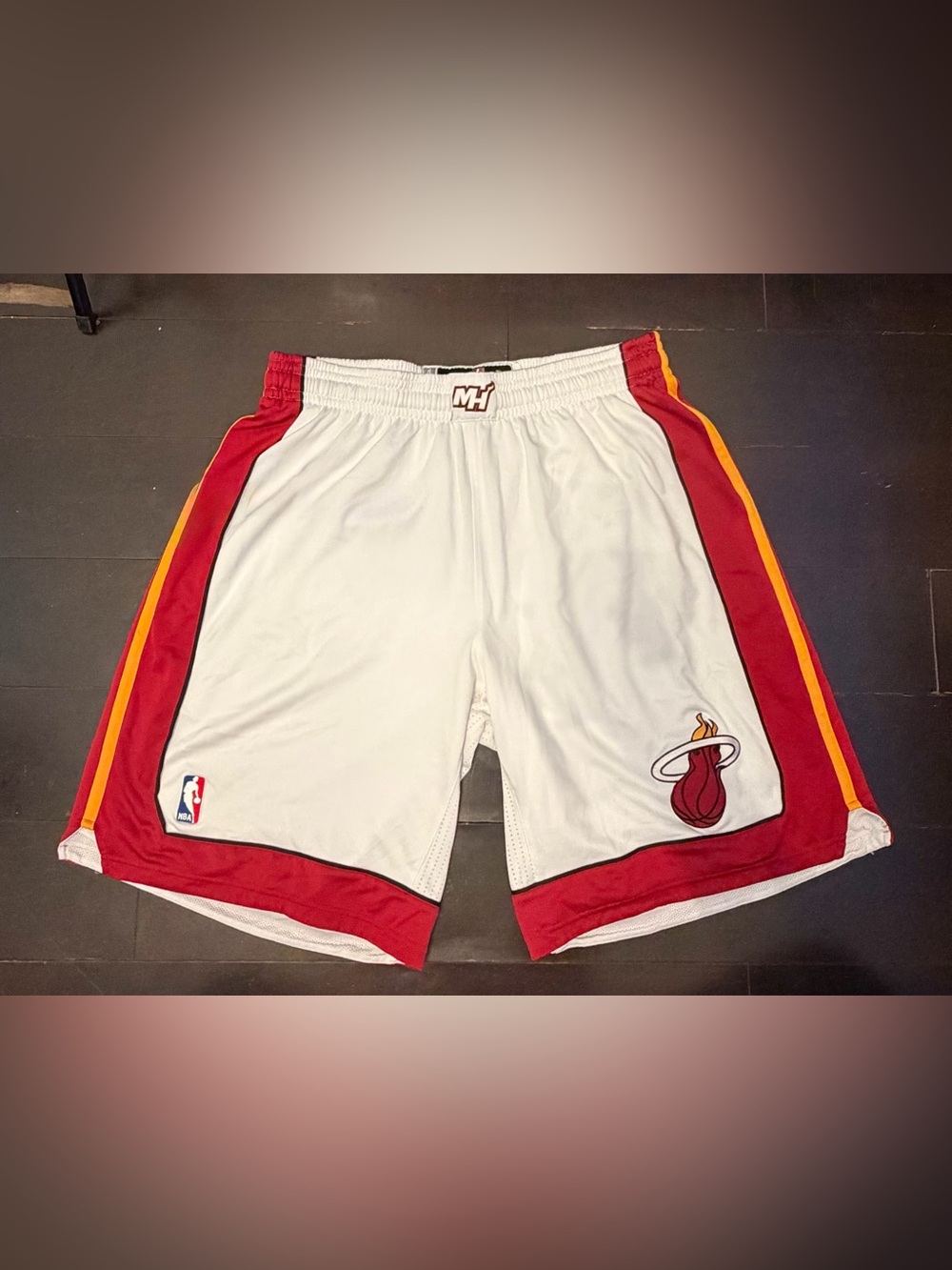 Dwayne Wade Miami Heat Game Worn Shorts NBA Authentic Player Issued Playoffs